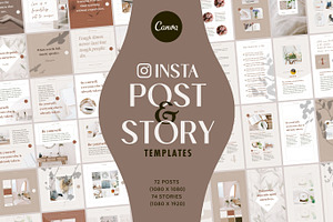 Instagram Post Story Template Pack