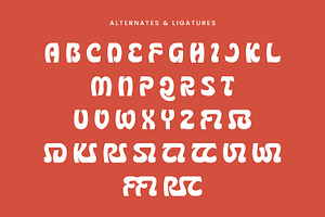 Crabking - Tropical Display Font