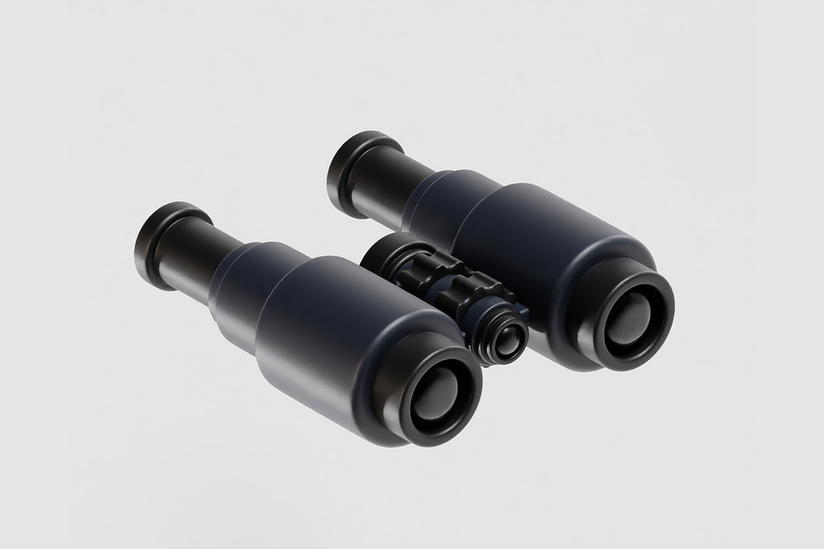 Binoculars, an Object 3D Model by fahad121 (Photo 3 of 7)