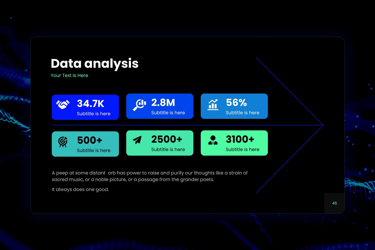 Data Visualization - Presentation, a Presentation Template by MNML Agency (Photo 52 of 57)