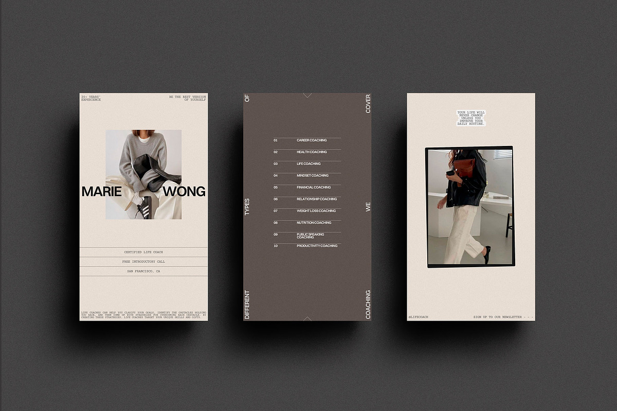 Life Coach Social Media Template, a Social Media Template by Moscovita Studio (Photo 31 of 39)