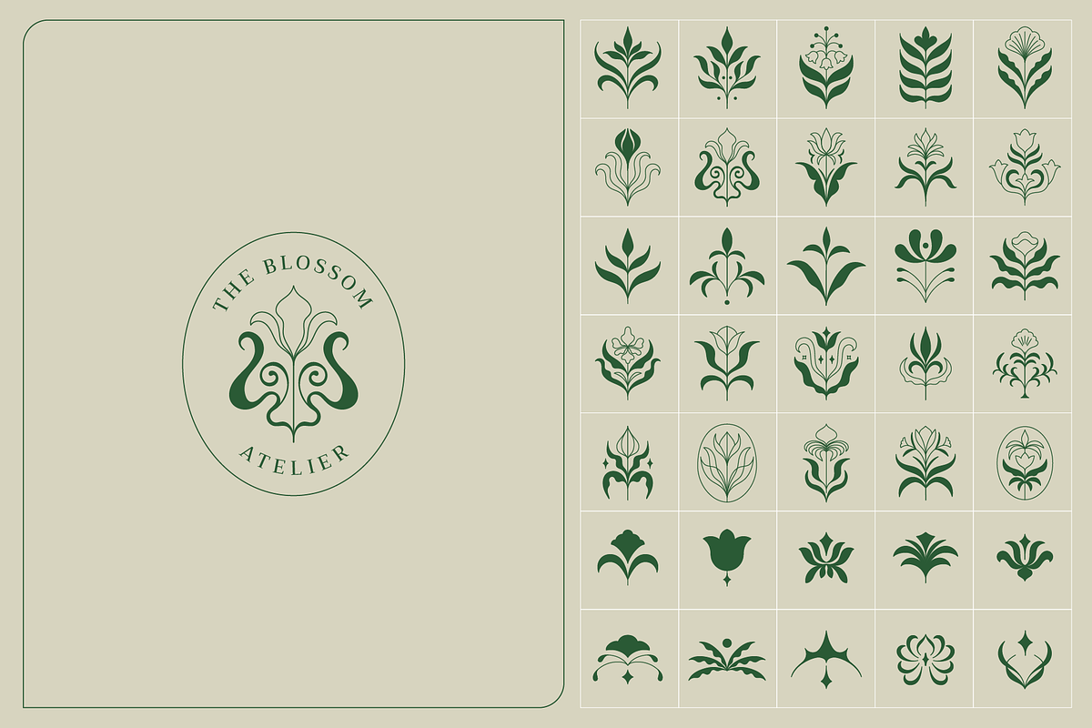 Botanica, marks and logos, a Graphic by venimo (Photo 5 of 9)