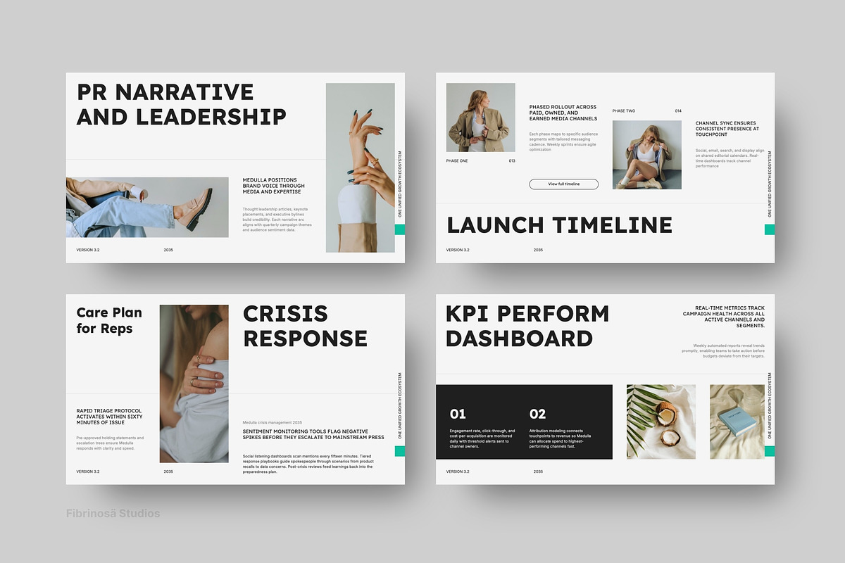 Omnichannel Marketing Pitch Deck, a Presentation Template by FIBRINOSÄ (Photo 5 of 7)