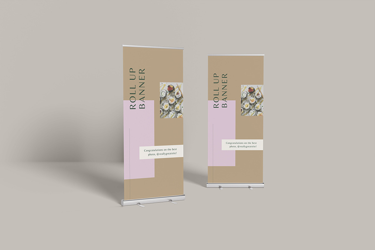 Rollup Banner Mockup, an Advertising Mockup by Creative_A23 (Photo 6 of 10)