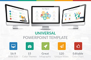 Universal Powerpoint Template, a Presentation Template by GraStudios (Thumbnail 1 of 3)