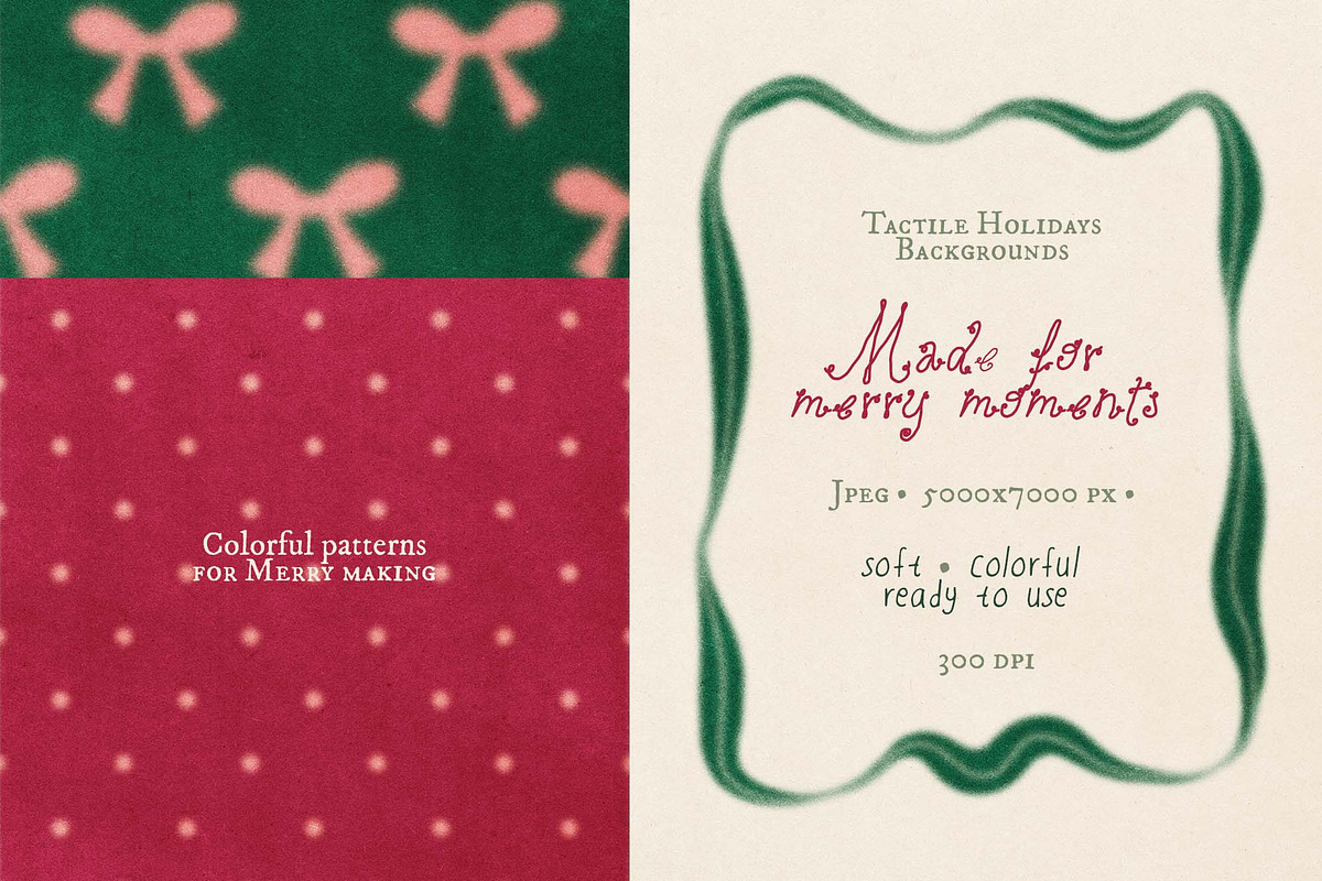 Soft & Jolly Holiday Backgrounds, a Background Graphic by DigARTbyHavroshka (Photo 5 of 12)