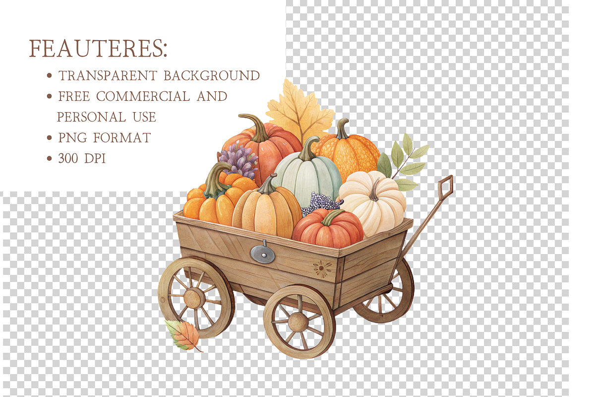 Spooky Cute Halloween Clipart PNG, an Object Illustration by MockupWizard (Photo 4 of 5)