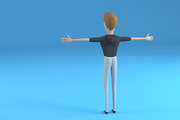 Male Character Chuck, a Characters & Person 3D Model by 3DTreatment (Thumbnail 3 of 6)