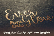 Everglow Script Font Duo, a Script Font by Deeezy (Thumbnail 4 of 7)
