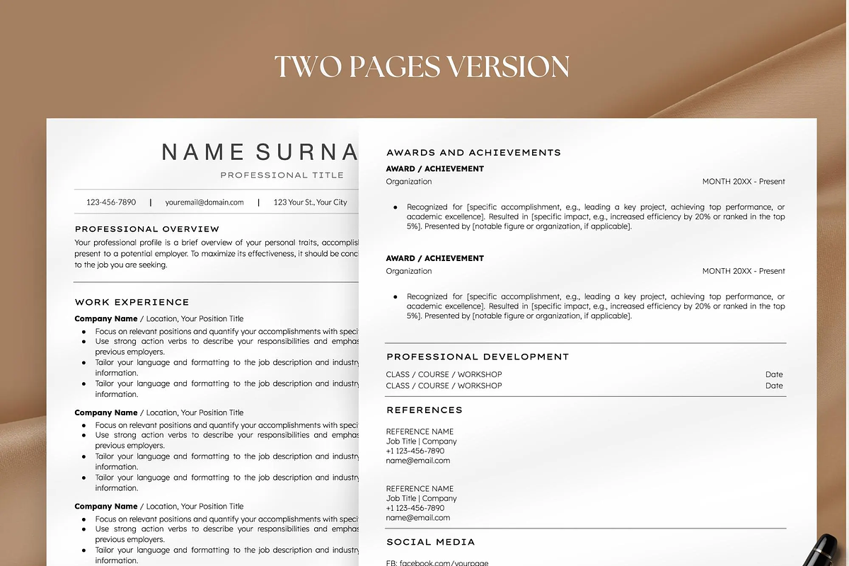 ATS Resume Google Docs Resume, a Resume Template by OkiDocs Resume Templates (Photo 9 of 10)