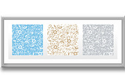 Collection of flower patterns., a Pattern Graphic by RODINA (Thumbnail 3 of 3)