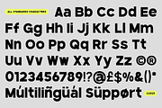 Talinoir - Bold Modern Sans Font, a Sans Serif Font by RagamKata (Thumbnail 10 of 10)