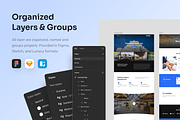 Constructo - Multipurpose Web UI Kit, an UI Kit Template by Agensip Design Agency (Thumbnail 7 of 10)