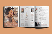 The Best Magazine Layout Design, a Magazine Template by Swayang (Thumbnail 1 of 14)