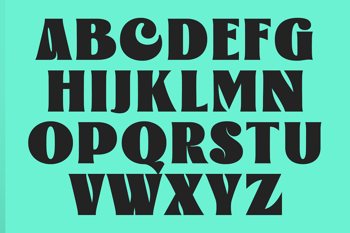 Lucentia - Modern Bold Display, a Sans Serif Font by Lettertype Studio (Photo 12 of 16)