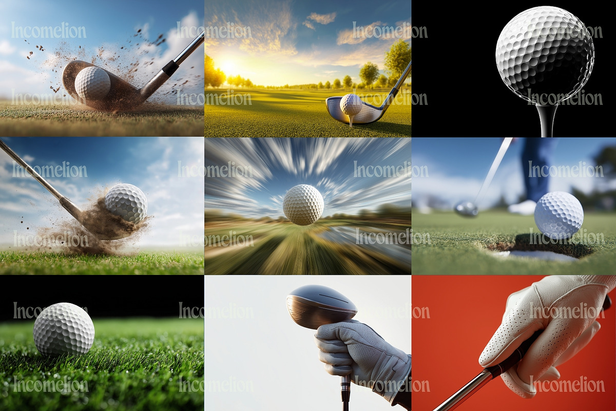 150 Professional Golf Stock Photos, a Sports & Recreation Photo by Incomelion (Photo 7 of 9)