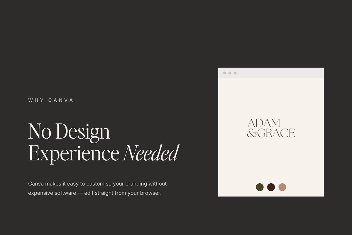 Editable Canva Logo Templates, a Branding & Logo Template by Adam and Grace (Photo 15 of 26)