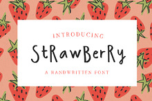 Strawberry Handwritten Font