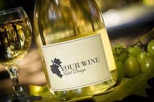 Wine Bottle Label 8