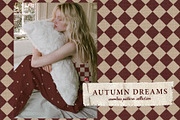 Autumn Dreams: 40 Seamless Patterns, a Pattern Graphic by Cute Atelier (Thumbnail 8 of 9)