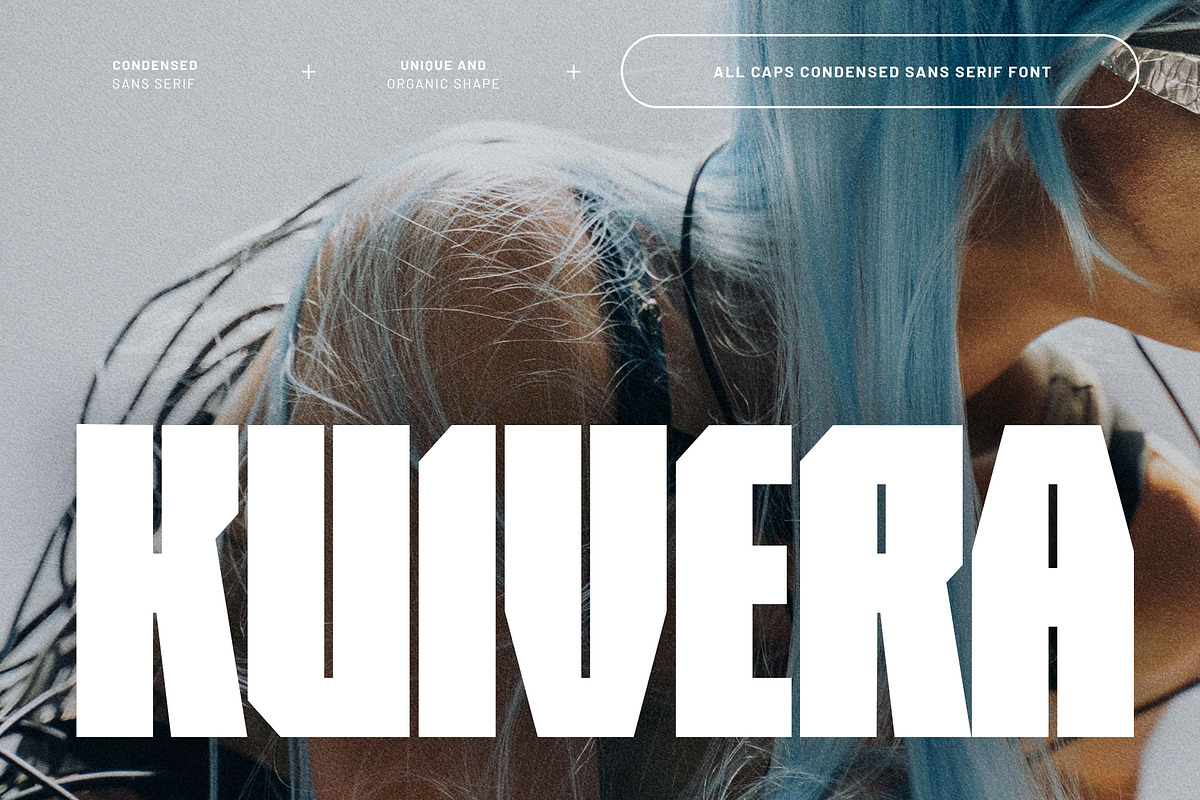 Kuivera - Super Condensed Bold Tech, a Sans Serif Font by Typia Nesia (Photo 1 of 11)
