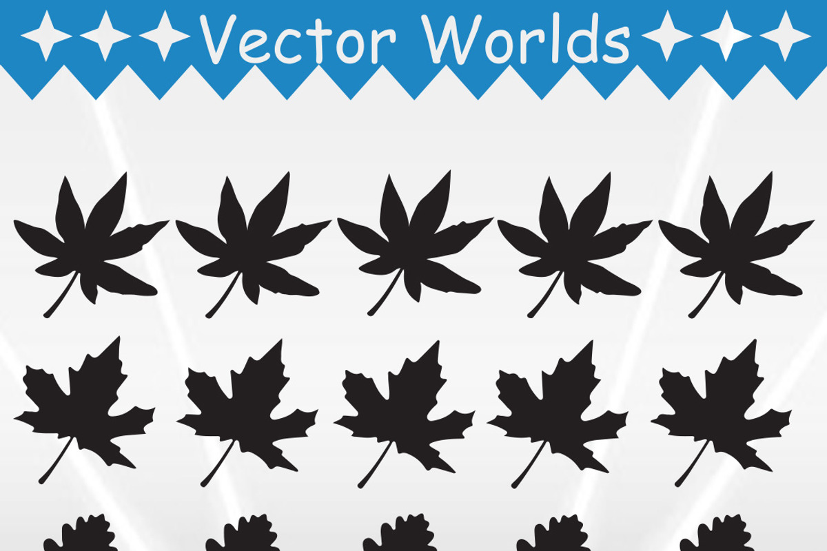 Material Svg, Leaf, Materials Svg, an Object Graphic by VectorWorlds (Photo 3 of 3)