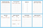 Editable Nursing Student Planner, a Stationery Template by Designmela01 (Thumbnail 6 of 7)