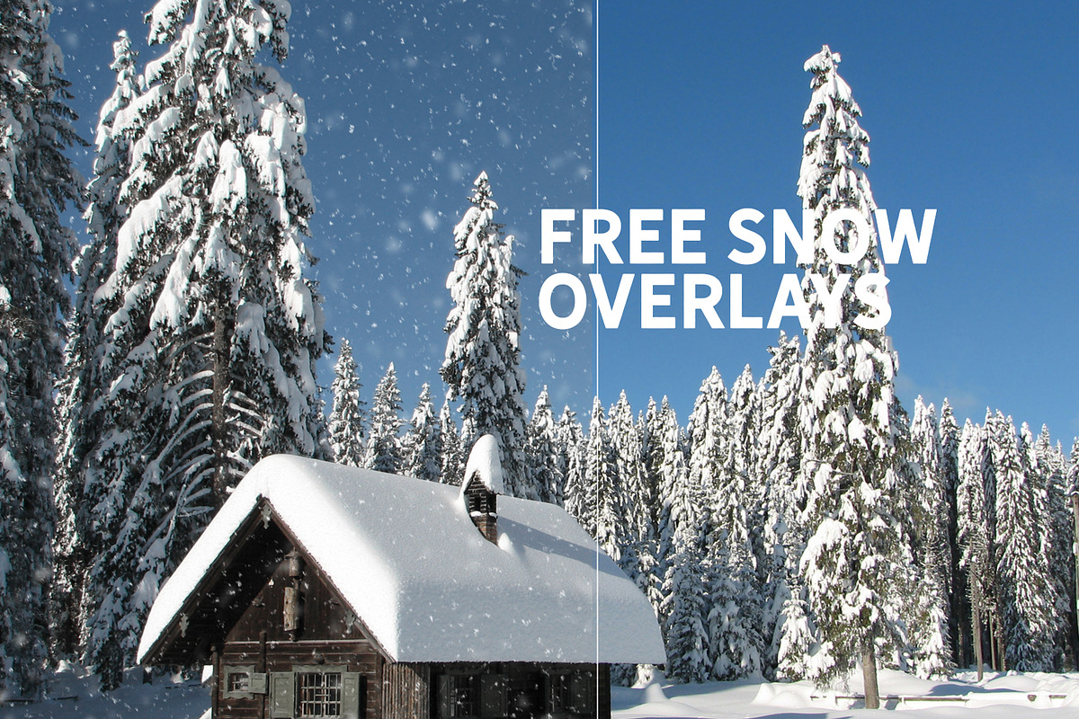 SNOWFLAKES BRUSHES & FREE OVERLAYS, a Brush Add-On by Alexiva (Photo 4 of 7)