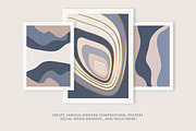 Organic Abstract Shapes - SCINTILLA, an Illustration by Eesome Design Studio (Thumbnail 2 of 11)