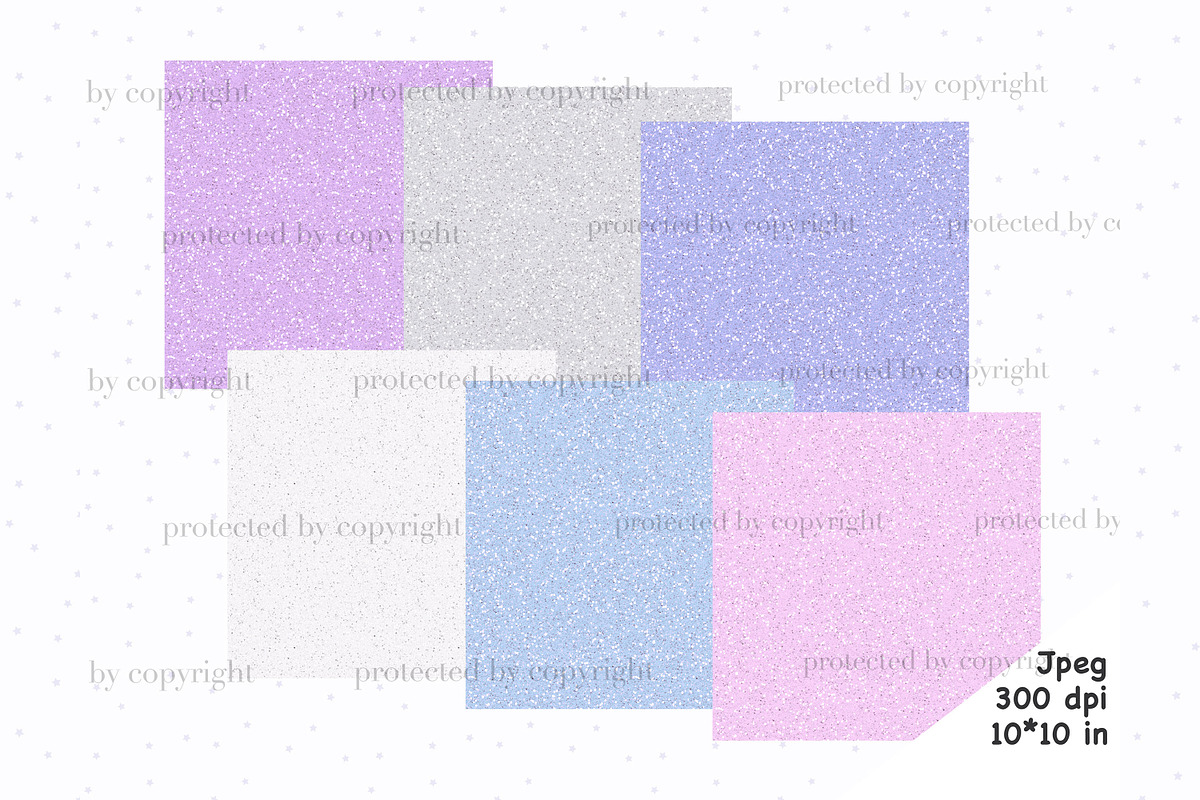 New Year Glitters, a Pattern Graphic by GlamArtZhanna (Photo 2 of 3)