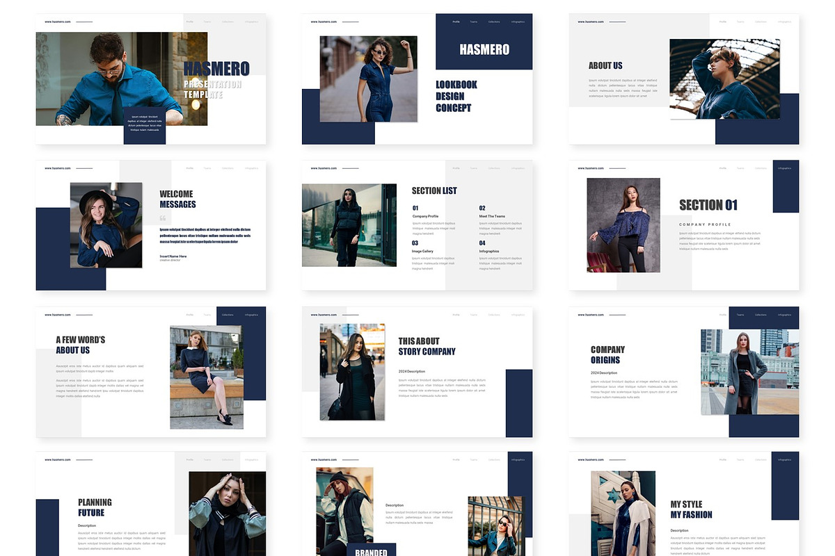 Hasmero - Google Slides Template, a Design Template by inspirasign (Photo 2 of 4)