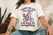 I Heard You Like Bad Girls Bad Cat, an Animal Illustration by Libby Wishes (Thumbnail 3 of 4)