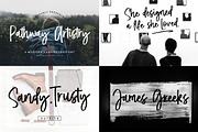 Fantastic Collection Font Bundle, a Script Font by Allouse Studio (Thumbnail 20 of 26)