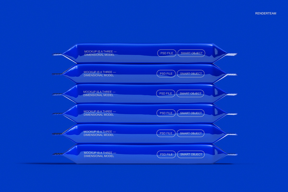 Snack Bar Mockup Set, a Packaging Mockup by Renderteam (Photo 5 of 12)
