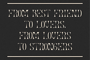 Myrollate Stencil Serif, a Serif Font by Typegoals Studio (Thumbnail 2 of 9)