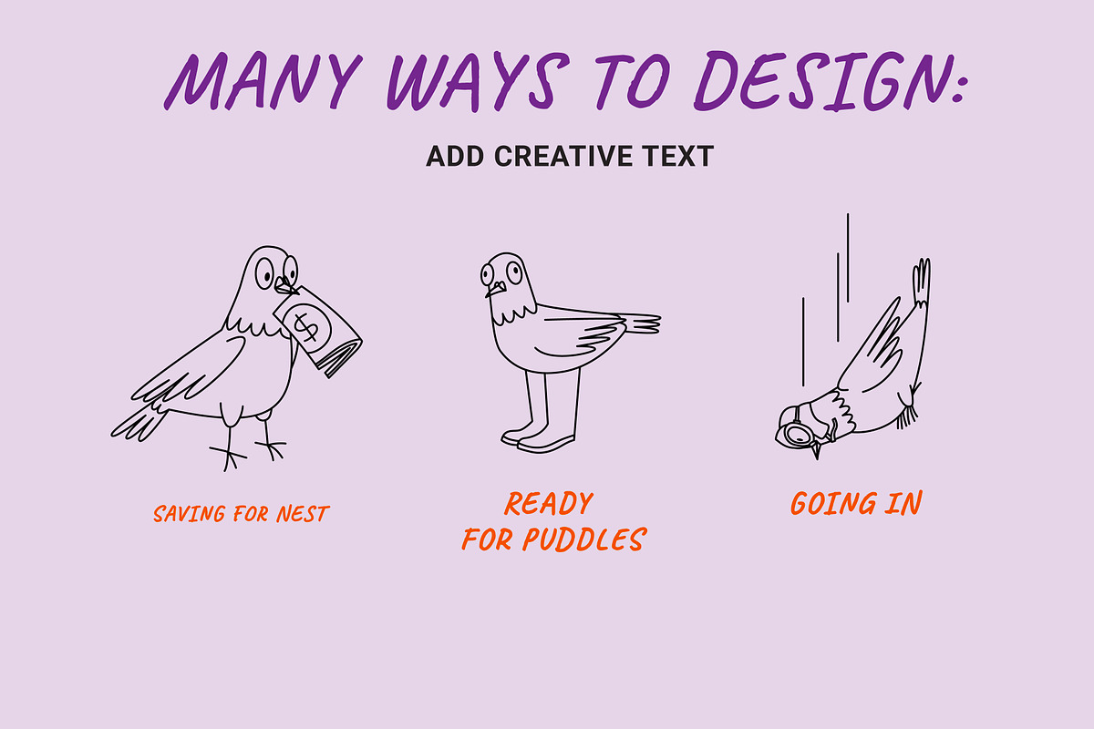 23 Funny pigeons vector illustration, an Animal Illustration by Yanakicc (Photo 3 of 9)