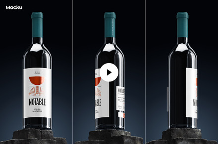 Notable - Bordeaux Wine Video Mockup