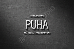 Puha | Modern Elegant Serif Typefac