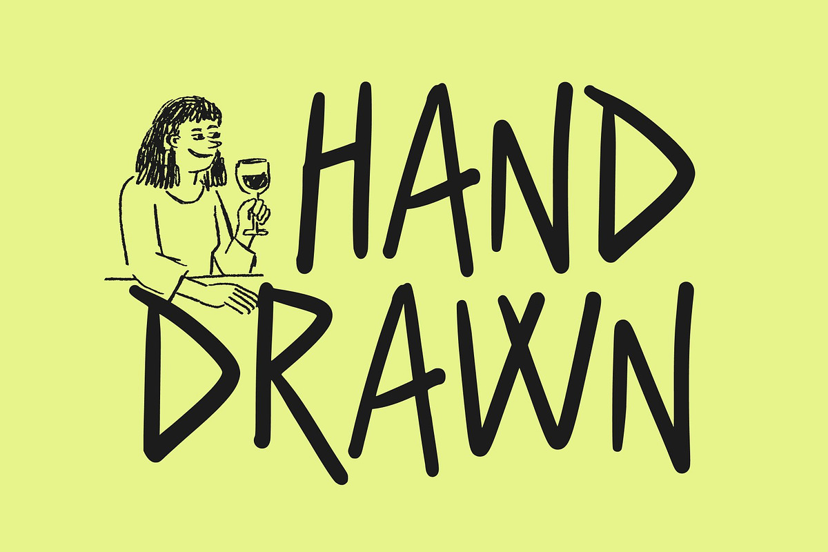 CS Gesture – Handwritten Font, a Handwritten Font by Craft Supply Co. (Photo 2 of 8)