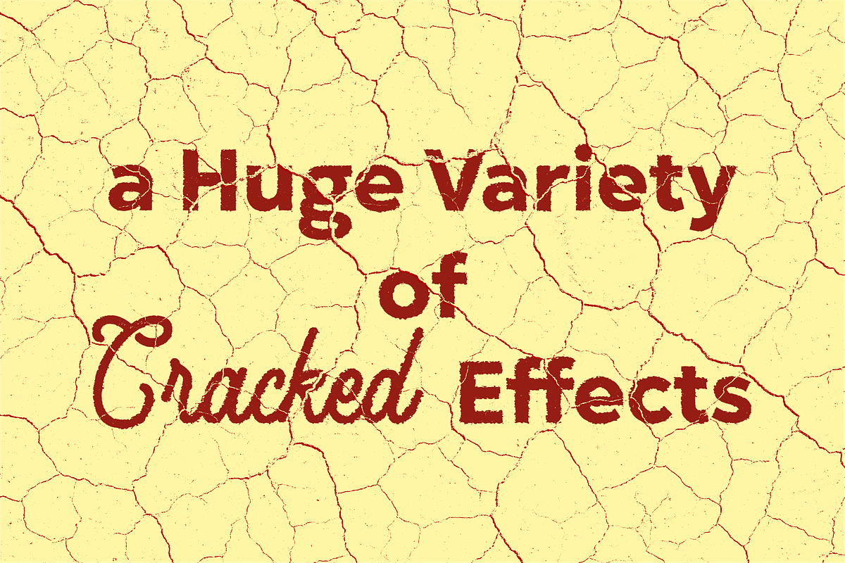 Cracked Texture Pack, a Texture Graphic by PeeperDesignStudio (Photo 2 of 6)