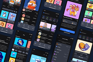 MEGANFT - NFT Marketplace App UI Kit