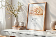2025 Mother & Baby Heart Hands, a Person Illustration by EkaterinaViArt (Thumbnail 3 of 5)