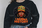 I am Black History PNG, an Illustration by Canvas Craft (Thumbnail 5 of 6)