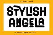 Stylish Angela, a Handwritten Font by FreshTypeINK (Thumbnail 1 of 8)