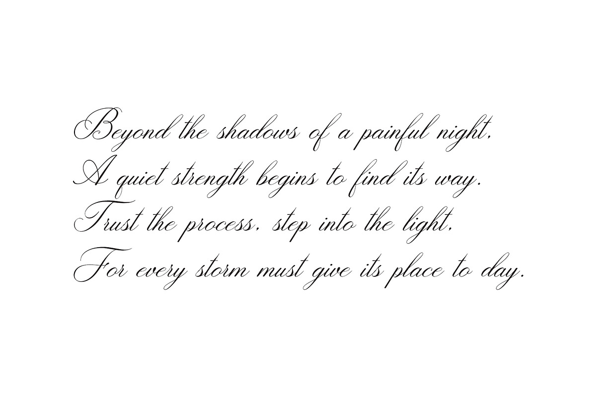 Martha Ruth Script, a Script Font by Realtype (Photo 5 of 9)