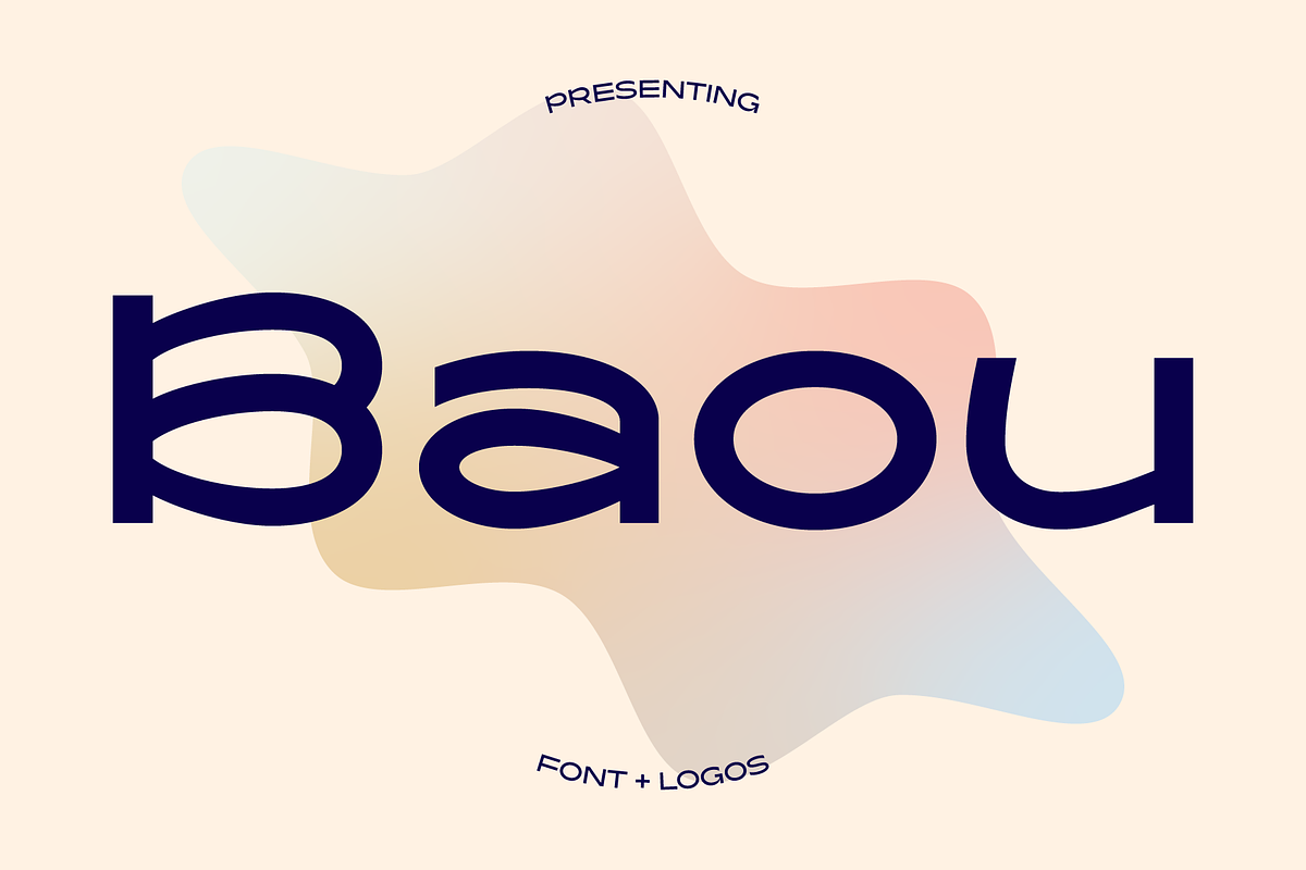 Baou Modern Sans + Logos, a Sans Serif Font by That That Creative (Photo 1 of 20)