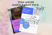 TEEN ANGER MANAGEMENT PACK, a Brochure Template by Daring Digies (Thumbnail 1 of 4)