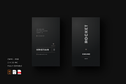5 in 1 Vertical Luxury Business Card, a Business Card Template by Ctrl space studio (Thumbnail 5 of 5)