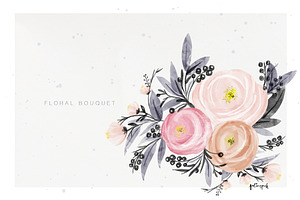 Soft Flowers Bouquet