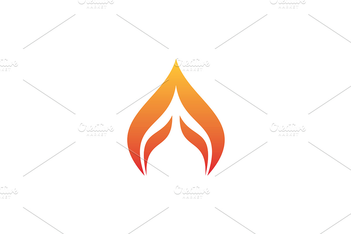 20 Logo Flame Template Bundle, a Branding & Logo Template by Acongraphic (Photo 8 of 21)